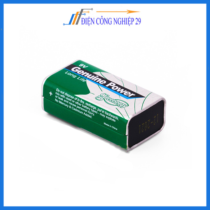Pin vuông 9V Genuine Power chính hãng