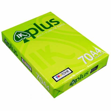 [ Sản phẩm bán chạy ] Giấy in IK Plus 70gsm khổ A4 /ram (500 tờ )
