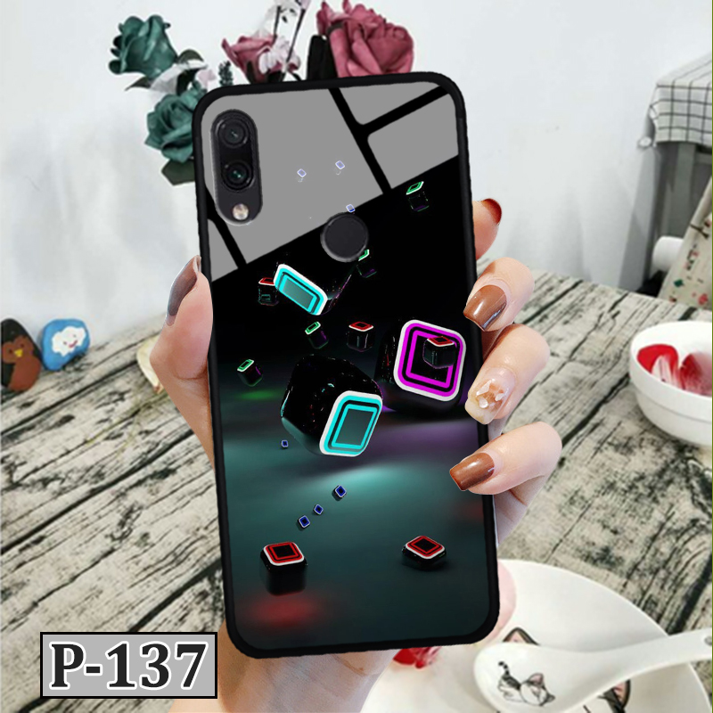 Ốp điện thoại XIAOMI REDMI NOTE 7 - lưng kính in hình 3D