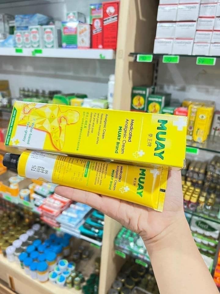 Dầu xoa bóp MUAY Thái Lan 100gr
