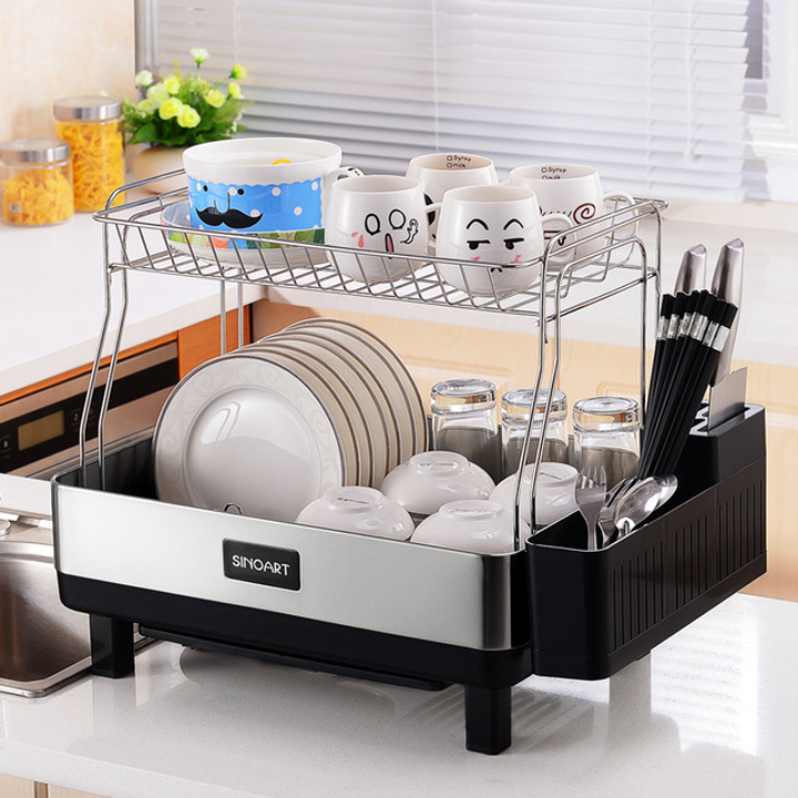 Kệ úp bát đĩa sinoart - m012