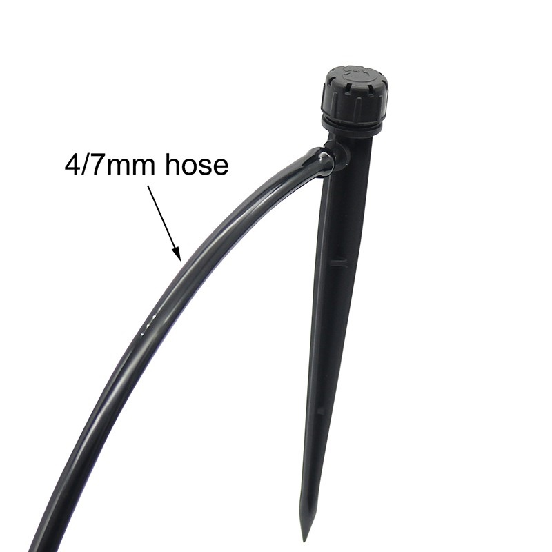 ✚┅☋ 10 Pcs Micro Drip Irrigation Dripper 360 Degree Adjustable Garden Watering