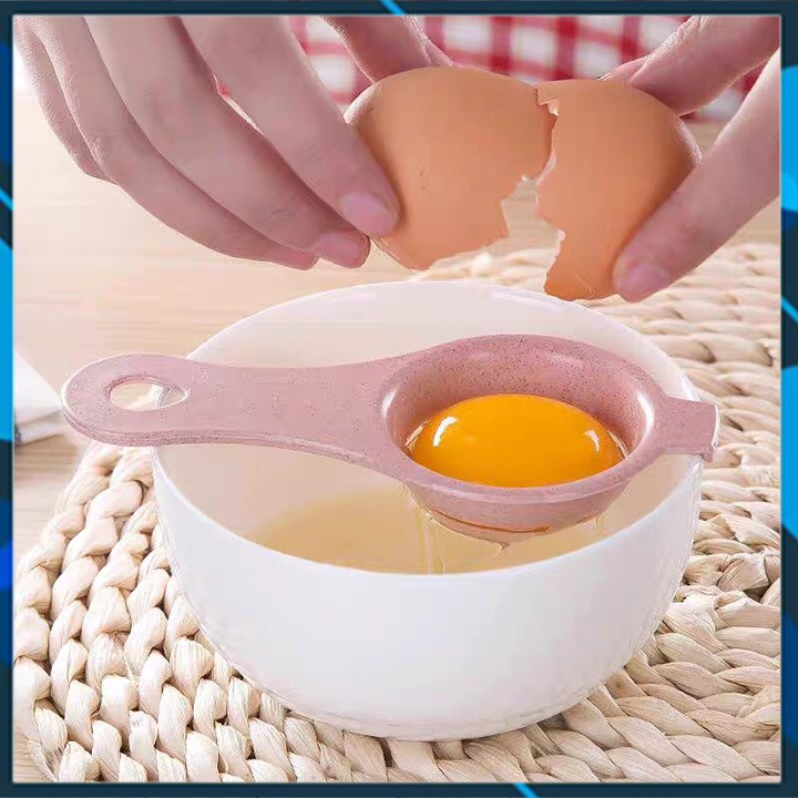 Dụng cụ tách lòng đỏ trứng tiện dụng an toàn- Dụng cụ tách lòng đỏ dễ dàng nhanh chóng tiết kiệm thời gian