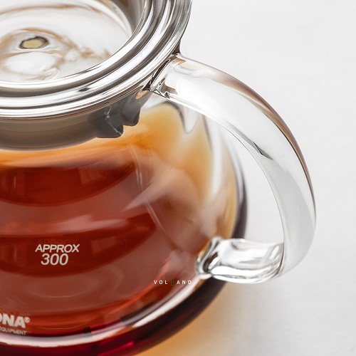 Glass Jar for Storing Cafede Kona Coffee