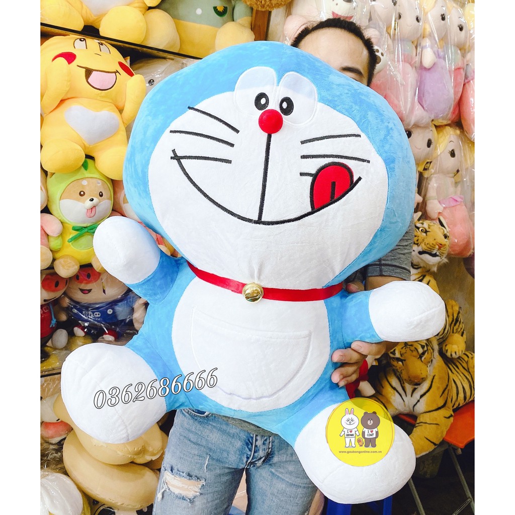 Gấu Bông  Mèo Doraemon Doremon Hàng Cao Cấp 65cm Bunoo Shop