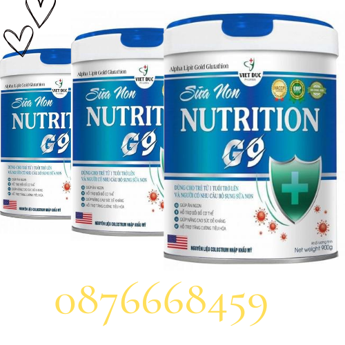 combo3h sữa non G9 tăng đề kháng