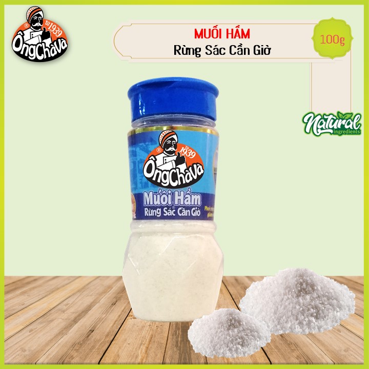 Muối Hầm Rừng Sác Cần Giờ Ông Chà Và 100g