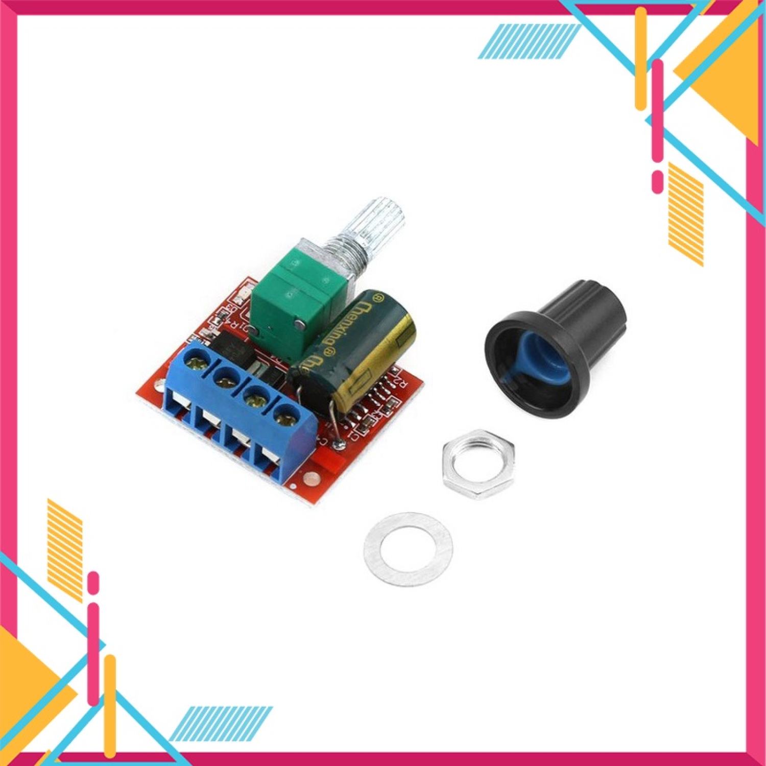 Module Điều Khiển Tốc Độ Động Cơ PWM DC-DC 4.5V-35V 5A 90W
