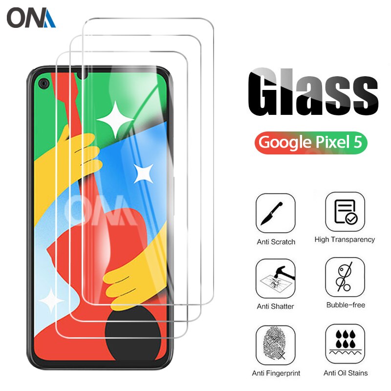 Kính cường lực Google Pixel 5 (Trong Suốt, Không Full Màn)