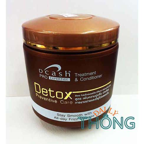 Cream Ủ hair steamer oil dcash defender/detox preventive -oil-absorbing hair 500ml
