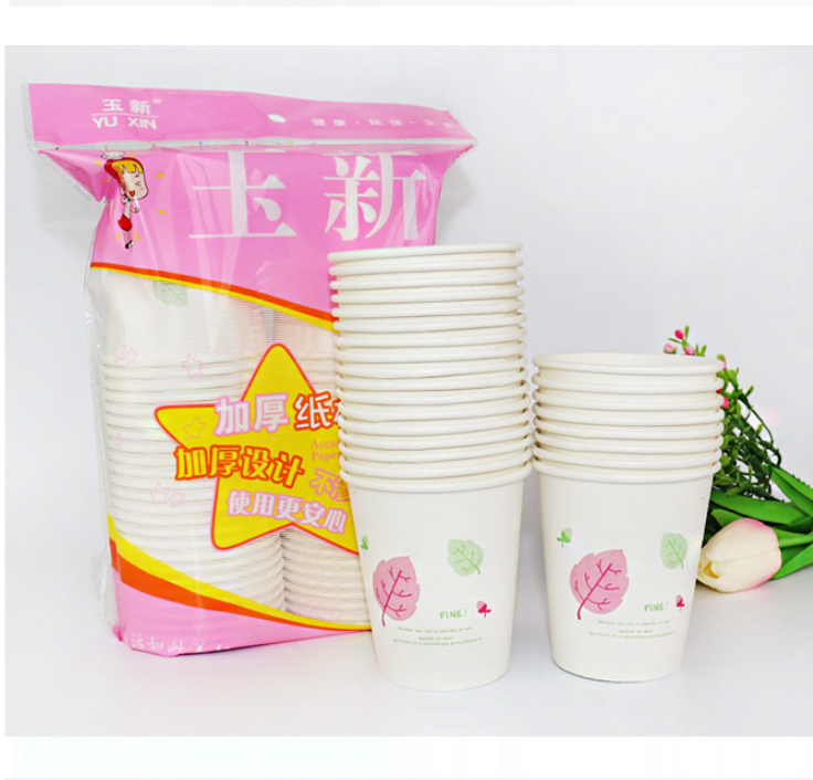 Cốc giấy có họa tiết, ly giấy dùng 1 lần tiện lợi an toàn sức khỏe thân thiện môi trường