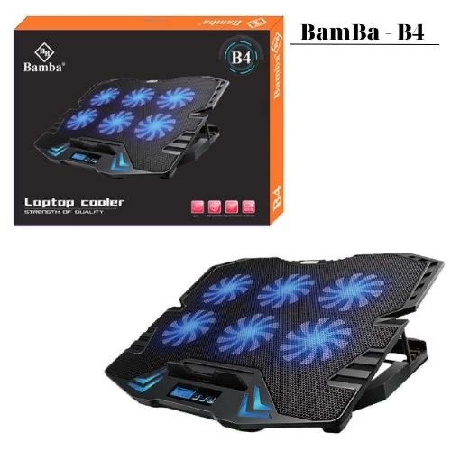 Đế làm mát BamBa - B4 ( 6 Quạt )