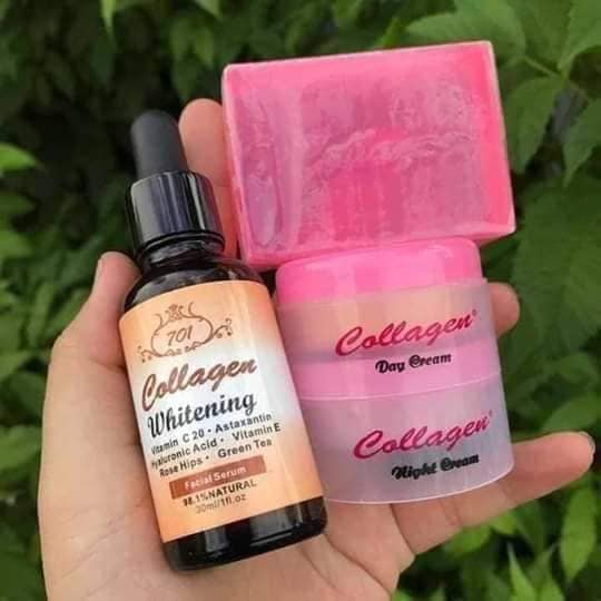 COMBO SERUM VÀ KEM COLLAGEN VIT E PLUS