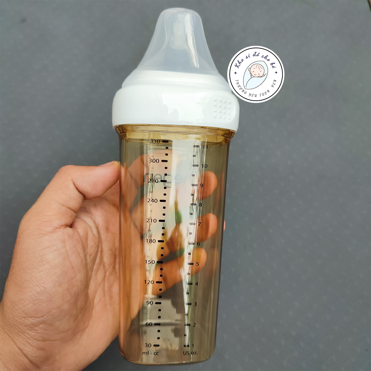 Bình sữa Hegen cao cấp 330ml full hộp gnn