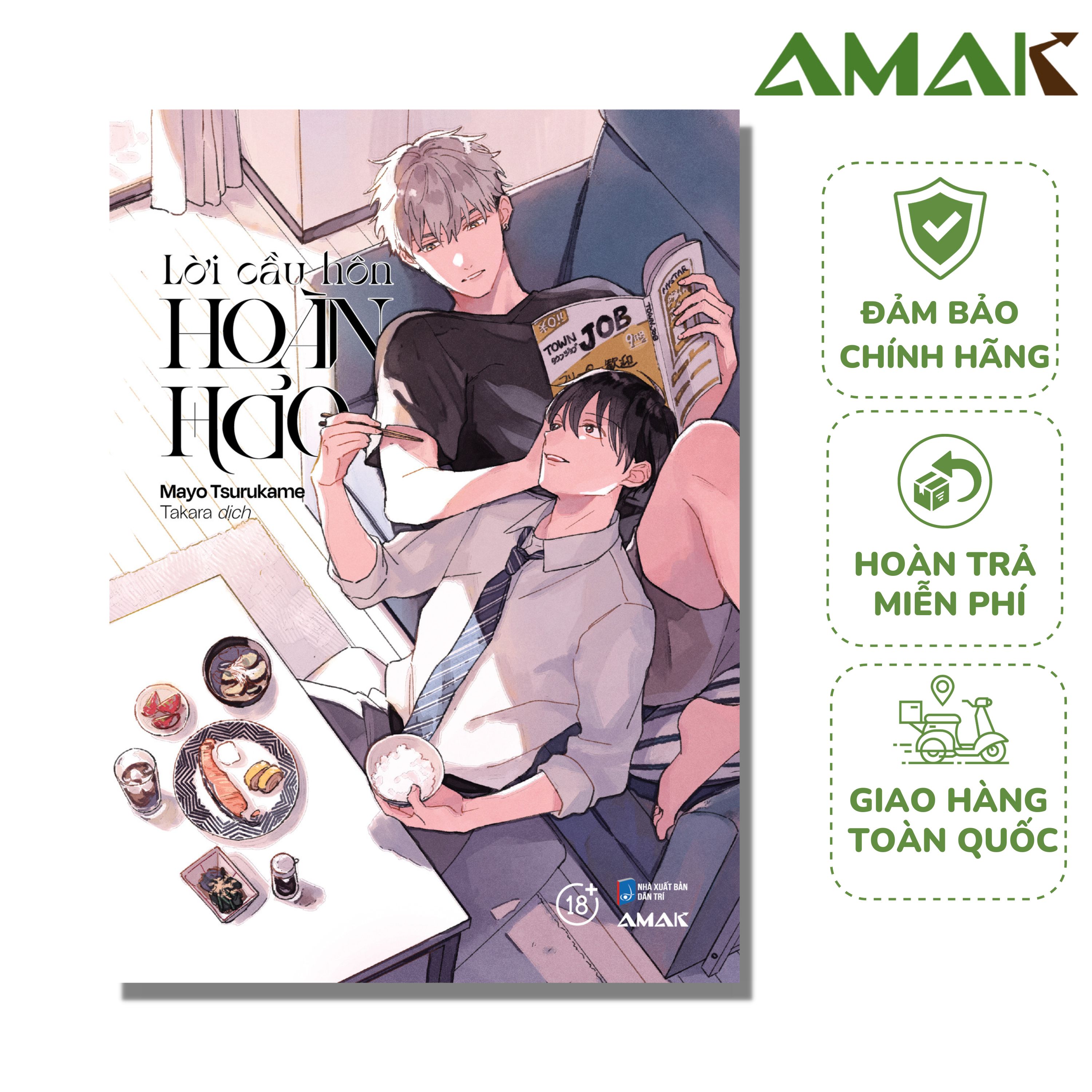 Lời Cầu Hôn Hoàn Hảo - Amak Books - Truyện Tranh - Tặng kèm Bookmark, Postcard kèm sách