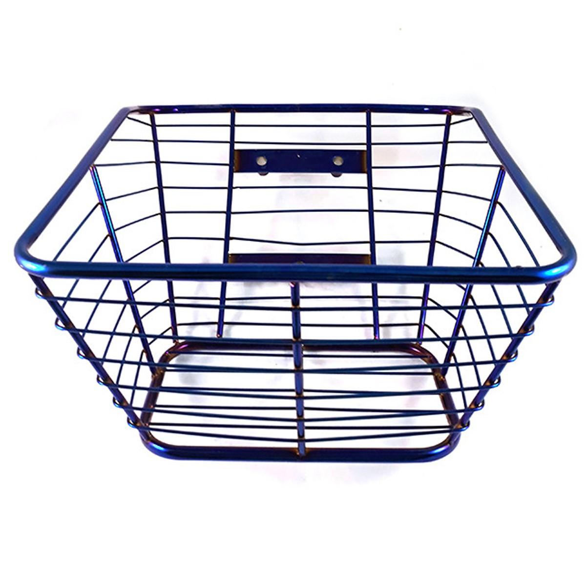 Rổ Inox Xi Tian 7 màu xe Wave RS gắn ốc 2 Lỗ trên 1 lỗ dưới Cao Cấp - siêu Thị Việt