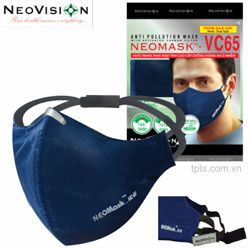 Khẩu trang NeoMask VC 65 THUN QUA GÁY