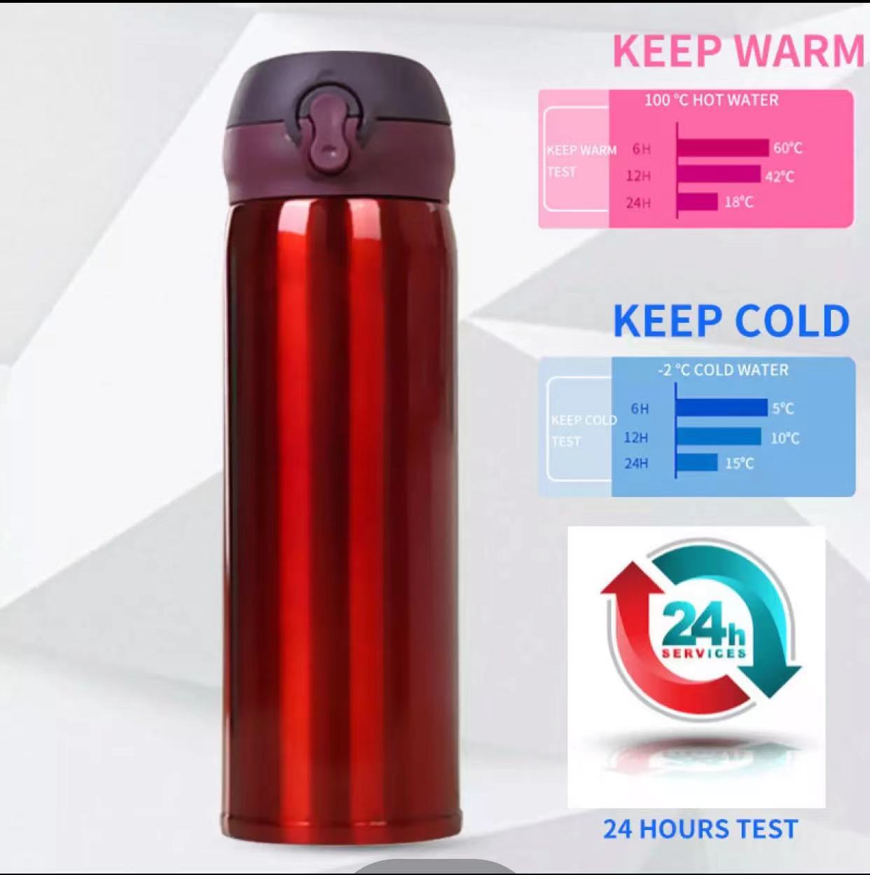 Bình giữ nhiệt  VACUUM BOTTLE 500mL