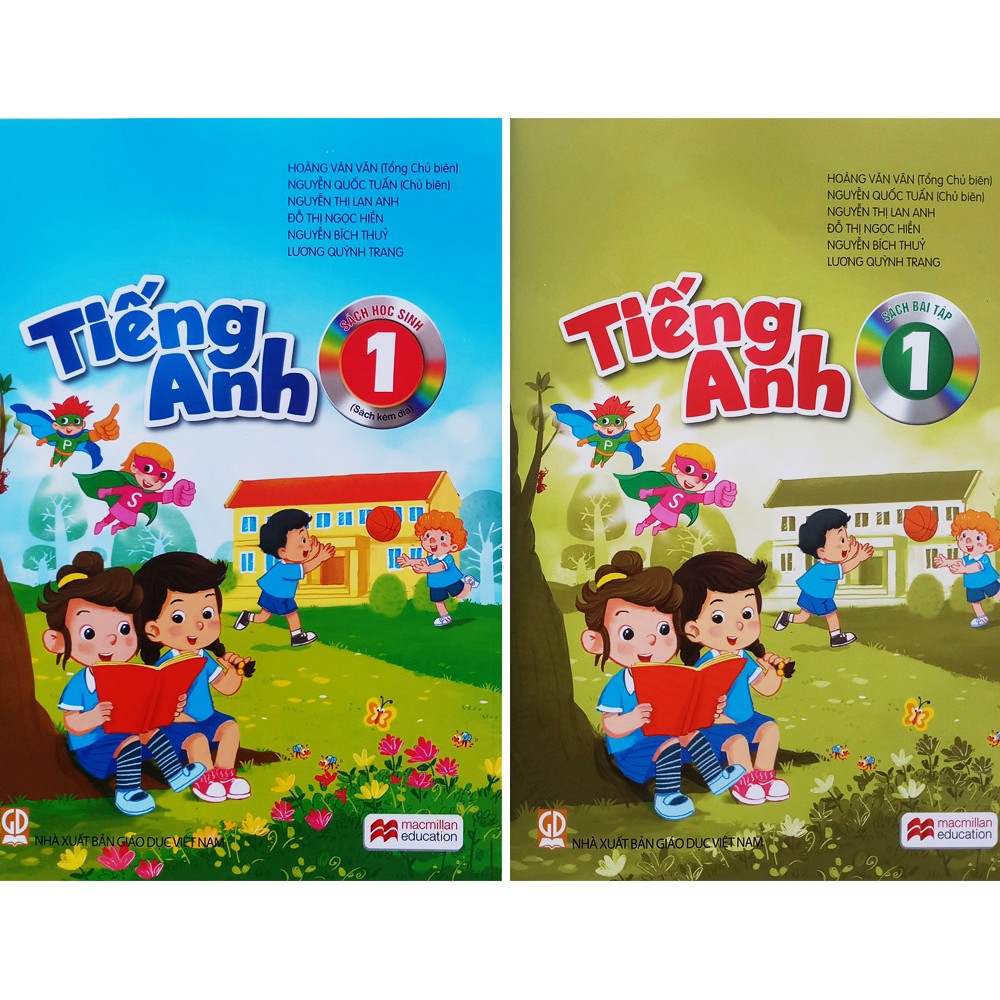 Bộ Tiếng Anh 1 (Cho bé vào lớp 1)