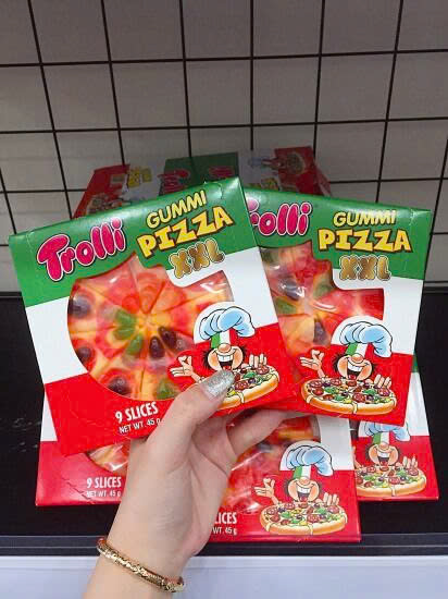 Kẹo Dẻo Trái Cây Pizza Trolli Gummi