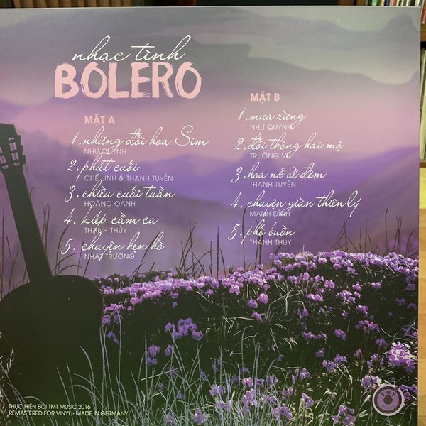 Đĩa Than Nhạc Tình Bolero 1
