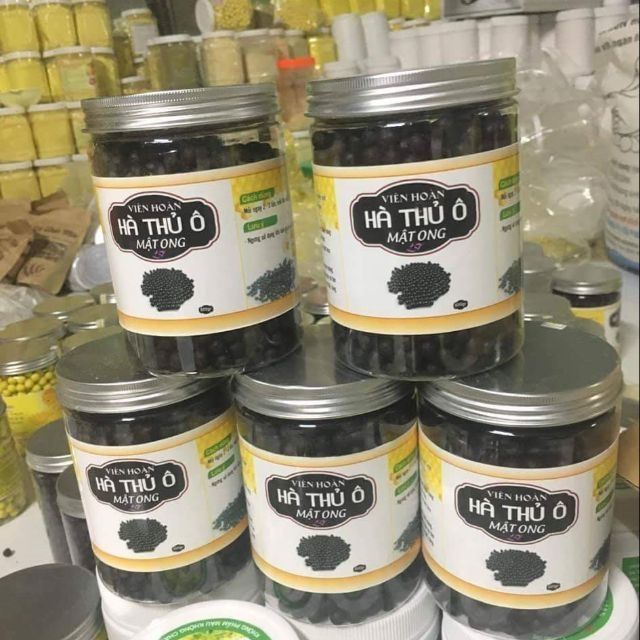 500g viên hà thủ ô mật ong rừng