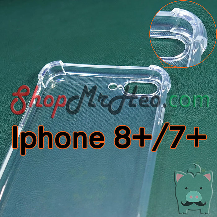 Ốp Lưng Dẻo Chống Sốc Trong Suốt Iphone 7 Plus - Iphone 8 Plus - Iphone 7+ / 8+