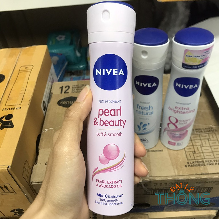 Spray drawer odor bag for women Nivea 150ml-deodorant spray female Nivea 150ml