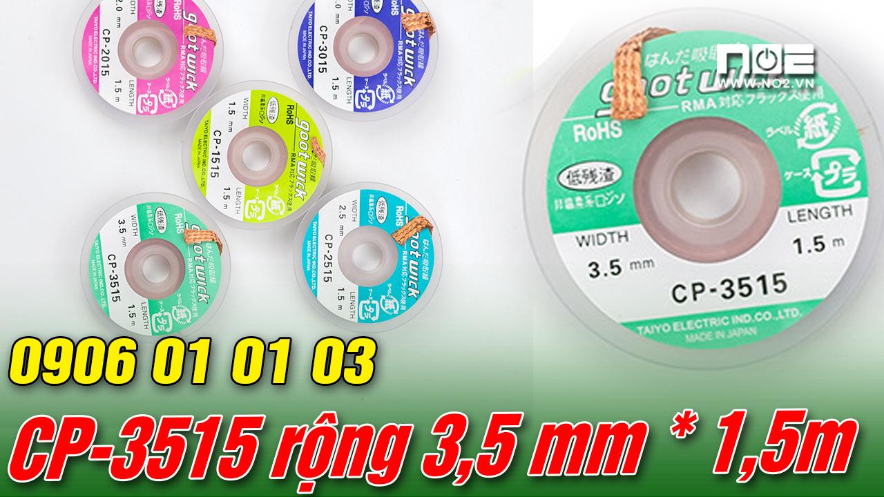 Dây hút thiếc,Dây hút chì CP-3515