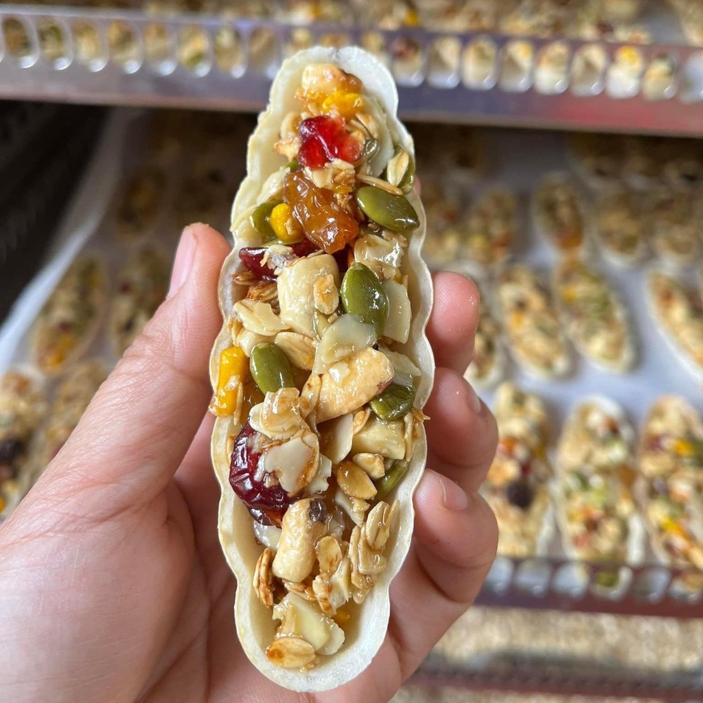 Bánh Thuyền Mix Hạt Dinh Dưỡng - Dành Cho Mọi Lứa Tuổi 250gr