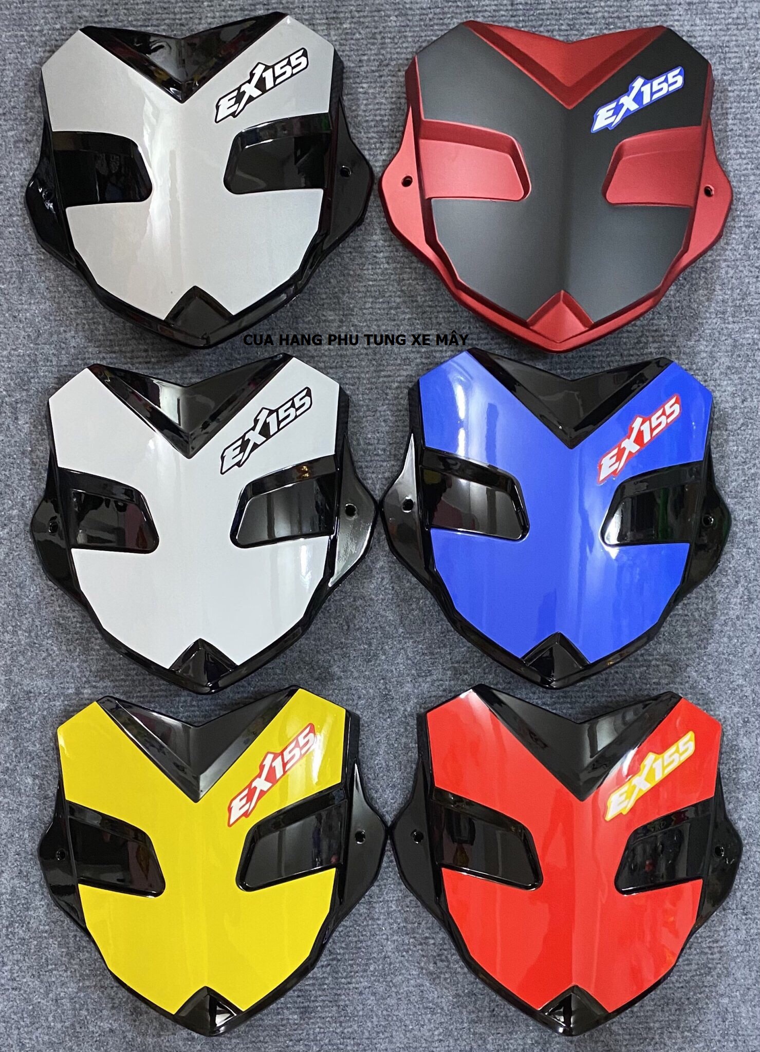 ỐP ĐẦU ĐÈN EXCITER 155 - 2021 KIỂU SIÊU NHÂN