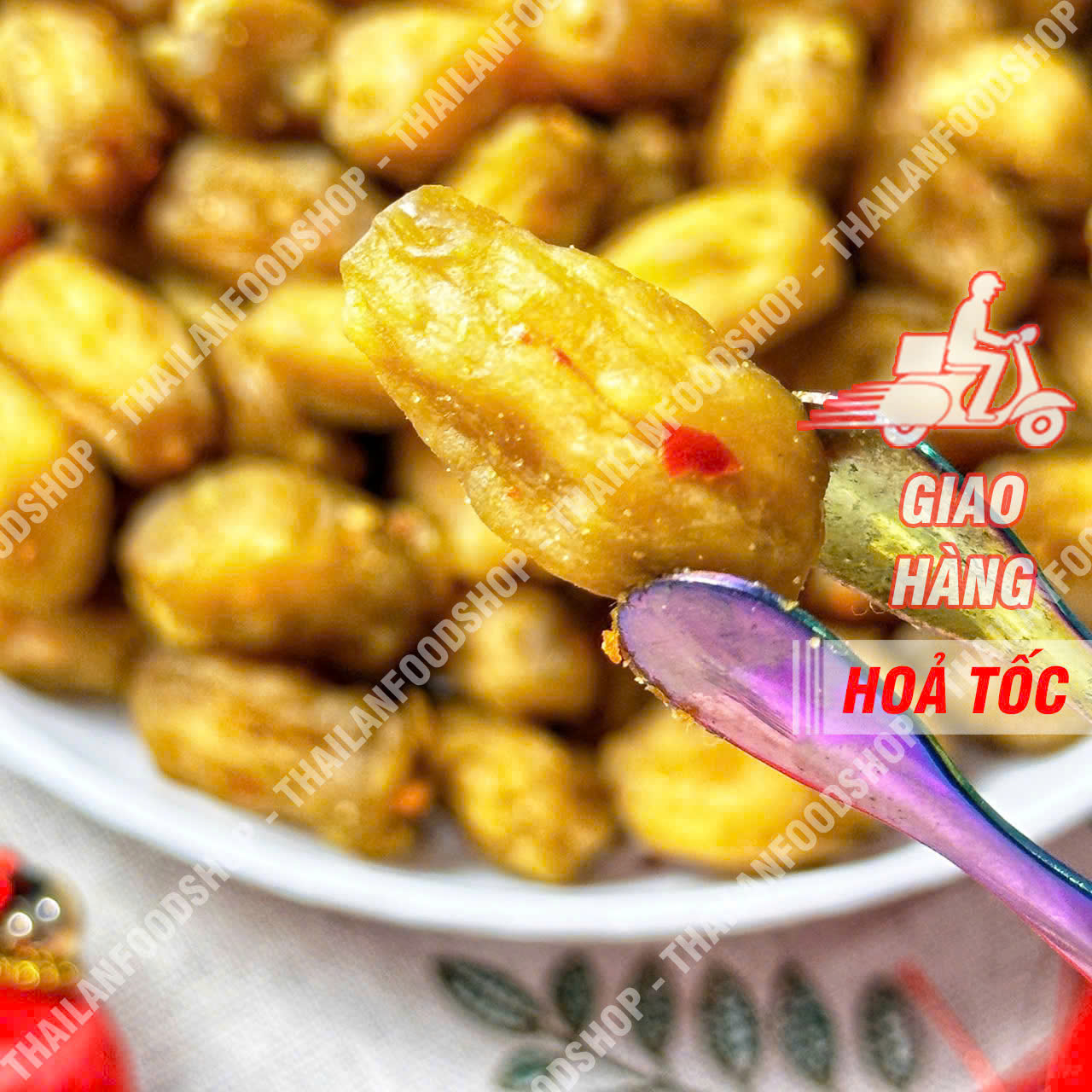 Cóc Thái Sấy Muối Ớt Lon 500Gr