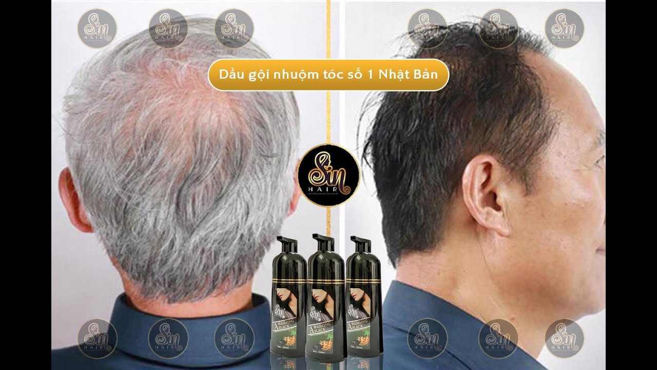 Gội đen tóc Sin nhân sâm Nhật bản