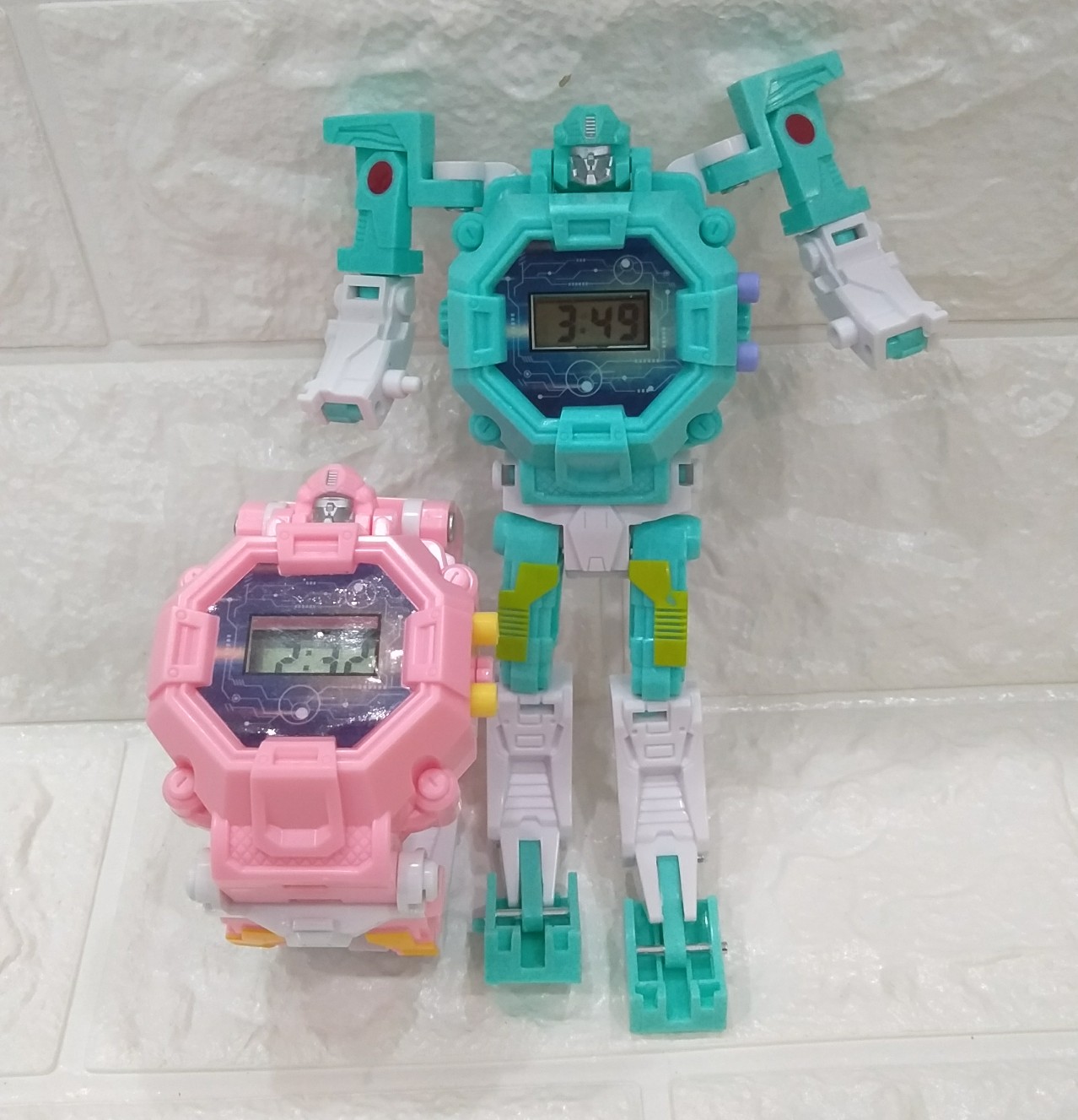 ĐỒNG HỒ BIẾN HÌNH ROBOT 2 TRONG 1 CHO BÉ