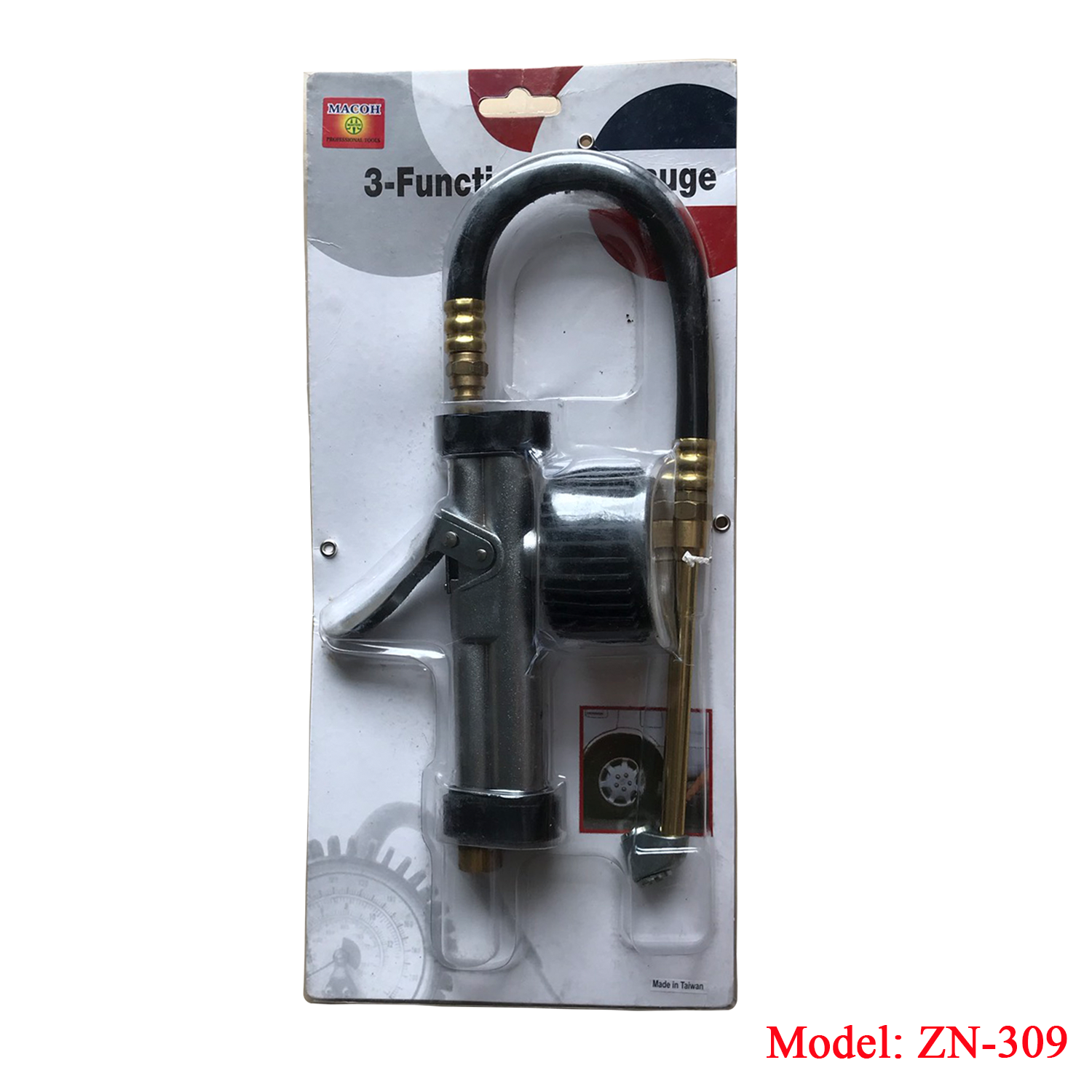 Đồng hồ bơm lốp Macoh ZN-309 - Đài Loan