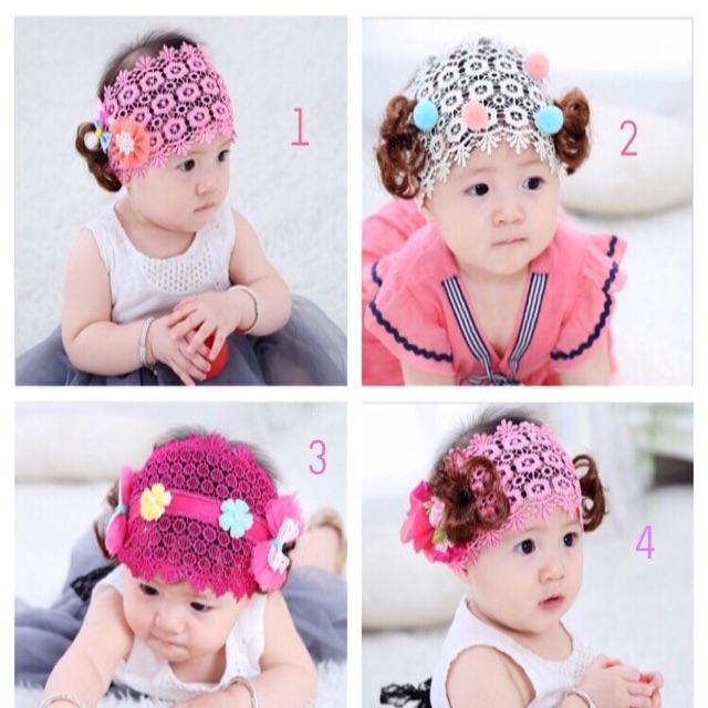 [HCM]Băng đô tóc ngắn cho bé siêu dể thương