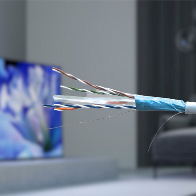 DÂY CÁP MẠNG FTP 4 ĐÔI CAT6E MPE (CAT6E-4P)