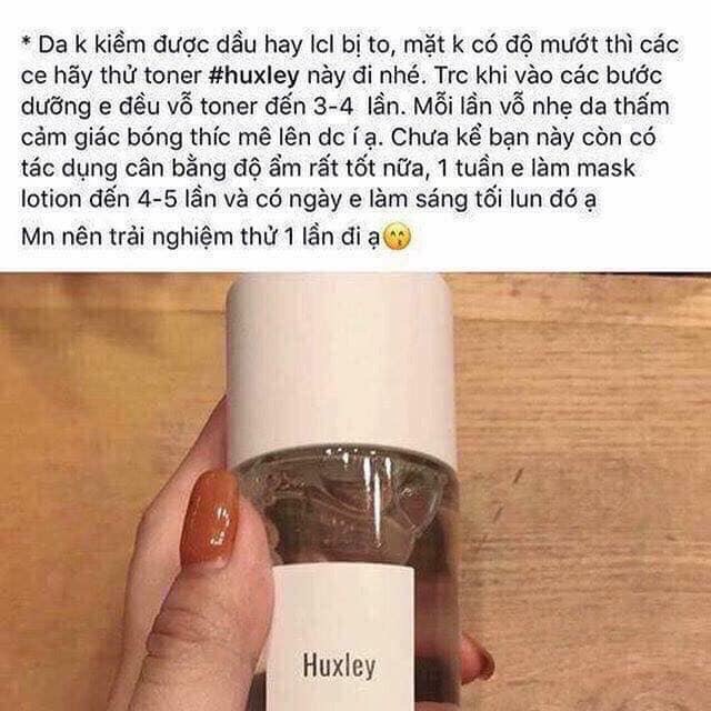 TONER HUXLEY EXTRACT IT 120ml HÀN QUỐC