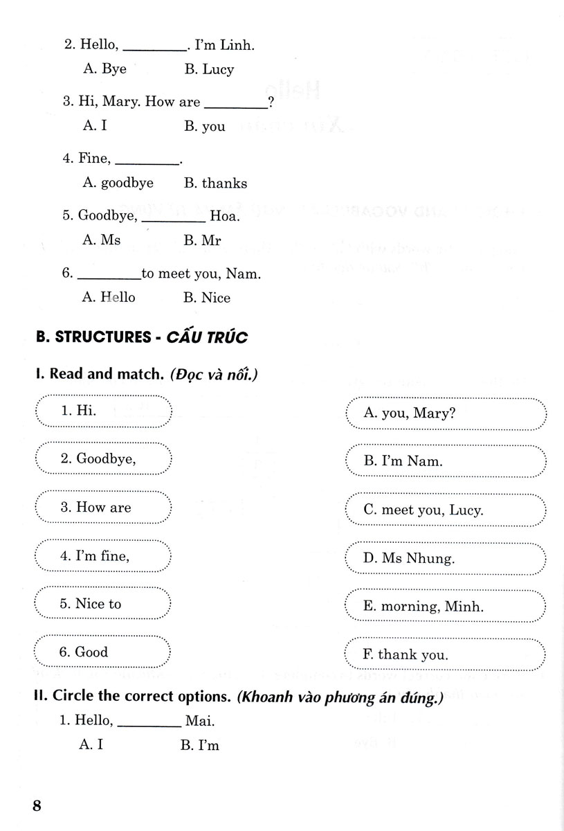Bài Tập Dùng Kèm Tiếng Anh 3 (Biên Soạn Theo SGK Tiếng Anh 3 Global Success)