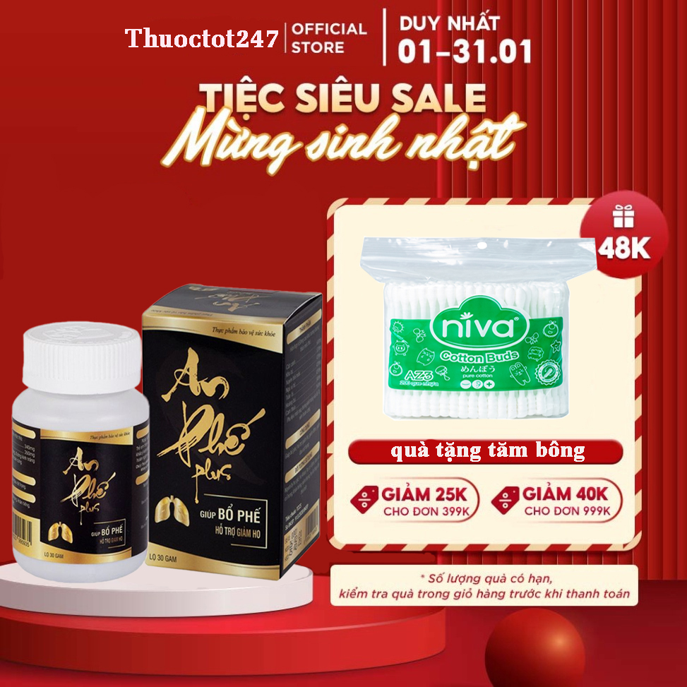 ÍCH PHẾ KHANG - MẪU MỚI AN PHẾ PLUS - CHÍNH HÃNG CÔNG TY