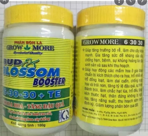 Phân bón lan 6-30-30 te kích ra hoa 100g hàng công ty
