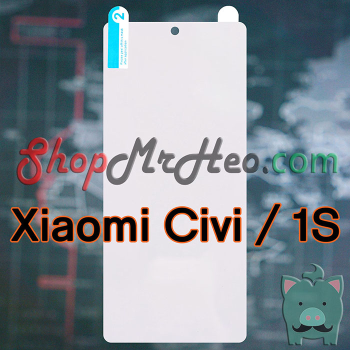 Dán Dẻo PPF Full Màn Hình Xiaomi Civi 1S - Civi (Trong Và Nhám)