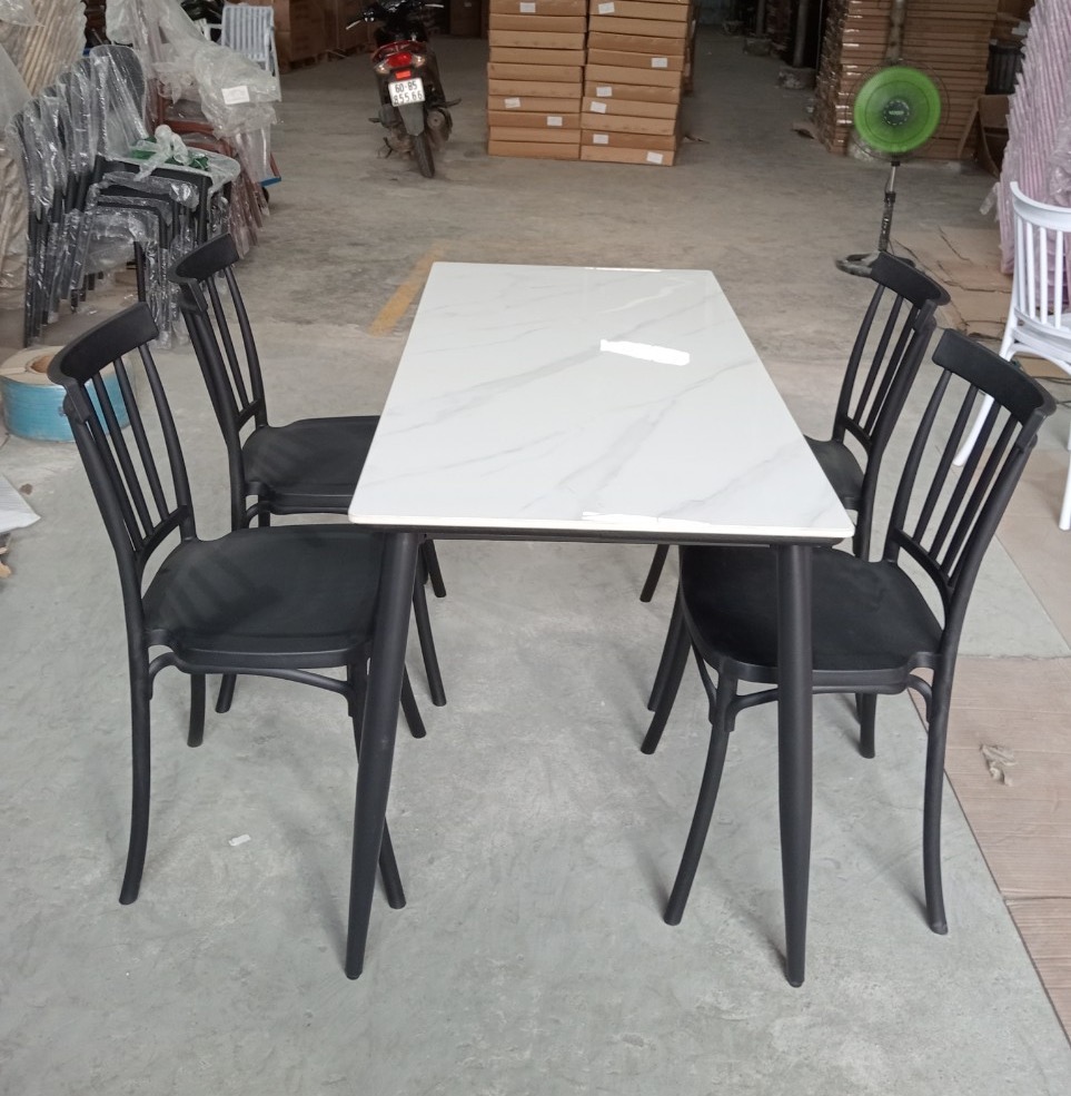 Upper hollow plastic chair backseat Cafe Restaurant