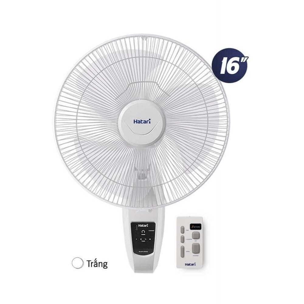 Quạt treo tường Hatari Thái Lan HT-W16R6 kèm điều khiển từ xa, bảo hành chính hãng 36 tháng