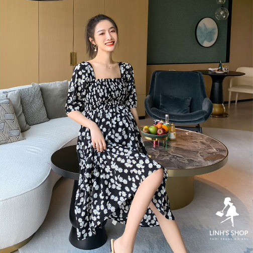 Váy Lanh Mặc Nhà Siêu Mát VN75