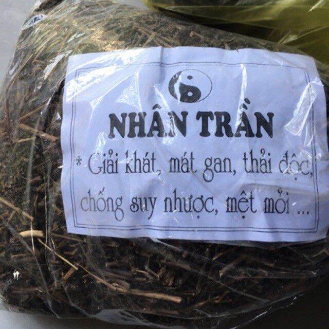 500gr cây nhân trần khô thơm ngọt giải nhiệt.