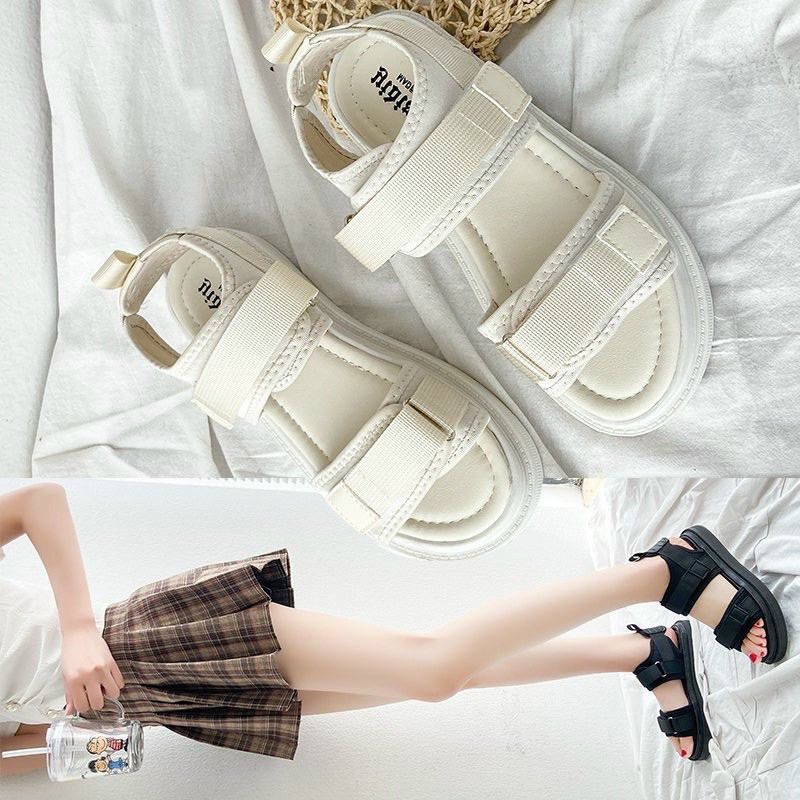 [HÀNG SẴN +ẢNH THẬT ] DÉP SANDAL NỮ ,QUAI DÙ ÊM NHẸ MỀM MẠI