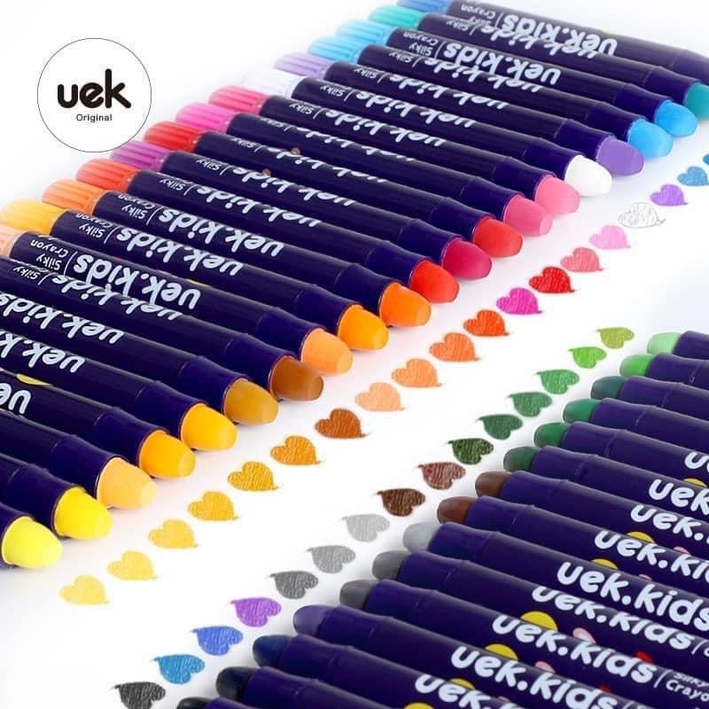 Bộ Bút Sáp Màu UEK 24 Màu