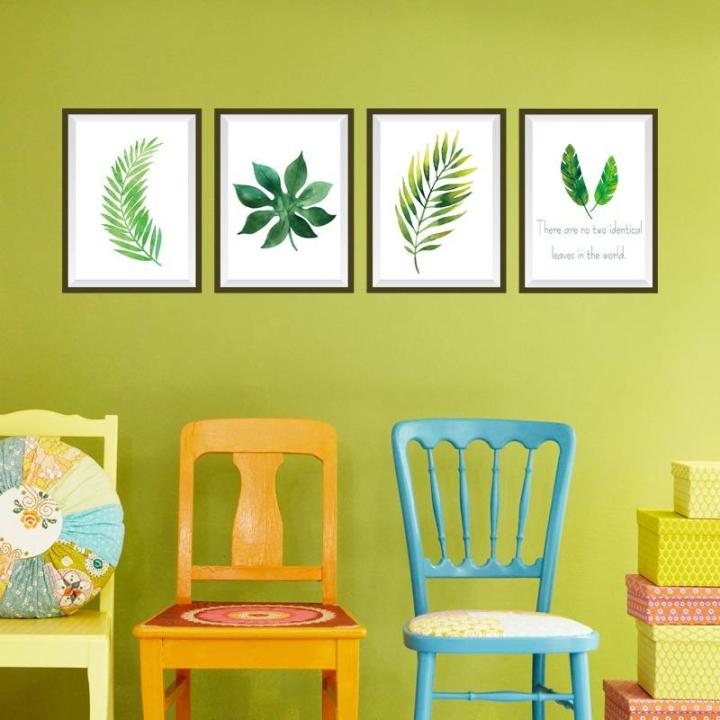 Decal dán tường Sticker Tranh Dán Tường - Khung Tranh -SK7132- Decal dán tường cây xanh ,Decal dán tường hoa lá