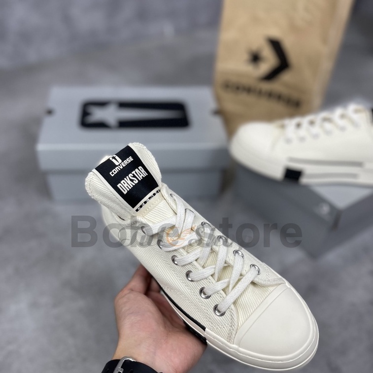 Giày Converse Chuck 70 x Rick Owens DRKSTAR Low White ( Full box)
